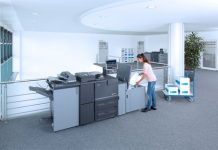Konica Minolta lanseaza noua generatie de sisteme monocrom de productie digitala entry-level bizhub PRO 1100
