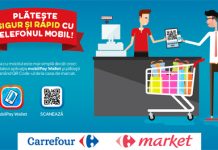 Carrefour introduce platile cu portofelul digital in magazinele prin aplicatia mobilPay Wallet
