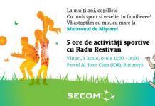 De 1 iunie, Secom® invită familiile să celebreze copilăria prin jocuri sportive