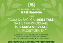 Studenţii preocupaţi de protecţia mediului pot aplica pentru Granturile studenţeşti GreenMania