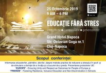 Cluj-Napoca găzduiește cea mai mare conferință pentru combaterea stresului în educație din Sud-Estul Europei