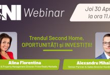 Webinar TNI: Trendul Second Home, oportunități și investiții!