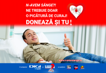 Grupul Digi și Asociația HEM lansează un apel pentru donare de sânge “Fă-ți curaj! Donează și tu”