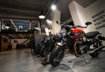 S-a deschis prima reprezentanță a motocicletelor Triumph în România odată cu inaugurarea showroom-ului de la București
