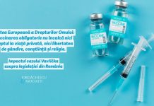 Curtea Europeană a Drepturilor Omului: vaccinarea obligatorie nu încalcă nici dreptul la viaţă privată, nici libertatea de gândire, conştiinţă și religie.