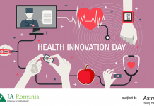 Viziunea liceenilor pentru educarea obiceiurilor de viață sănătoasă și pentru prevenția bolilor, în cadrul „Health Innovation Day”, organizată de JA Romania alături de AstraZeneca