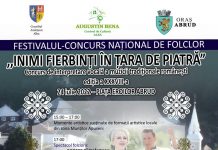 Tineri interpreți participă la Festivalul – Concurs Național de Folclor „Inimi fierbinți în Țara de Piatră” Abrud