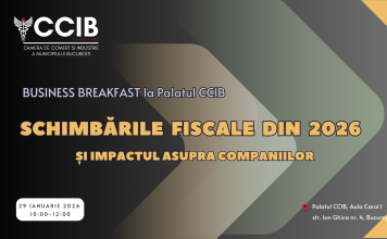 Business Breakfast la Palatul CCIB