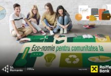 Eco-nomie pentru comunitatea ta: liceenii învață să devină consumatori responsabili și își ajută școala să obțină sprijin financiar, în cadrul proiectului derulat de Raiffeisen Bank și JA România